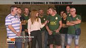 "Non siamo fannulloni, ma basta lavori a tempo"