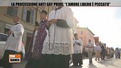 La processione anti Gay Pride