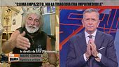 Mauro Corona lascia il collegamento con Zona Bianca