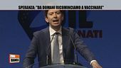 Speranza: "Da domani ricominciamo a vaccinare"