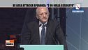 De Luca attacca Speranza: "È un nulla assoluto"