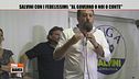 Salvini con i fedelissimi: "Al Governo o noi o Conte"