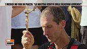 I medici No Vax in piazza: "La nostra verità sulle reazioni avverse"