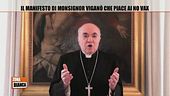 Il manifesto di monsignor Viganò che piace ai No Vax