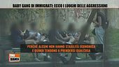 Baby gang di immigrati: ecco i luoghi delle aggressioni
