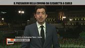 Il passaggio della corona da Elisabetta a Carlo