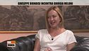 Giuseppe Brindisi intervista Giorgia Meloni