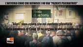 L'articolo choc che definisce i No Vax "Pazienti psichiatrici"