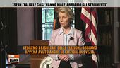 Ursula von der Leyen: "Se in Italia le cose vanno male, abbiamo gli strumenti"