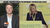 Meloni: "Risposte veloci per difendere l'interesse dell'Italia"