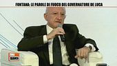 Le parole di fuoco di Vincenzo De Luca su Lorenzo Fontana