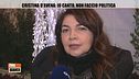 Cristina D'Avena: "Io canto, non faccio politica"