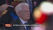Mattarella: Italia impegnata a costruire la pace