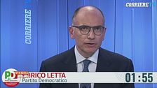 Enrico Letta e Giorgia Meloni