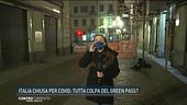 In collegamento da Torino, Italia chiusa per Covid