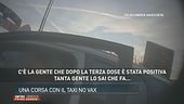 Una corsa con il taxi No Vax