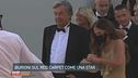 Burioni sul red carpet come una star