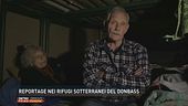 Nei rifugi sotterranei del Donbass