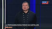 La propaganda russa finisce sui cartelloni