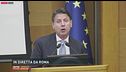 In diretta da Roma Giuseppe Conte