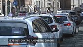 I tassisti contro il governo Draghi