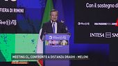 Meeting CL, confronto a distanza Draghi-Meloni