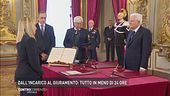 Dall'incarico al giuramento: tutto in meno di 24 ore