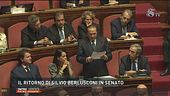 Il ritorno di Silvio Berlusconi in Senato