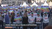 Prime prove delle piazze d'opposizione