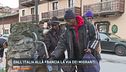 Dall'Italia alla Francia: la via dei migranti