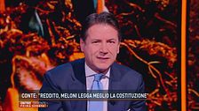 Conte: "Reddito, Meloni legga meglio la Costituzione"