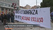 In piazza per difendere il Reddito di cittadinanza