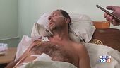 Mattia, prime immagini fu ferito a Kherson