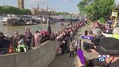 L'abbraccio di Londra alla Regina Elisabetta