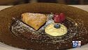 Gusto verde: tosella fritta con crema chantilly