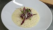 Risotto con radicchio e Asiago stravecchio