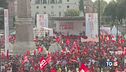 Manifestazione della CGIL a Roma