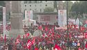 Manifestazione della CGIL a Roma