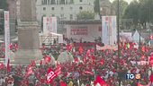 Manifestazione della CGIL a Roma