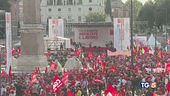 Manifestazione della CGIL a Roma