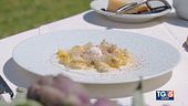 Tortello di ciauscolo con tartufo