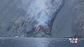 L'eruzione di Stromboli Preoccupazione in paese
