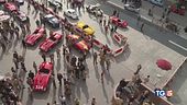 Auto da sogno sul set "Ferrari"