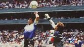 All'asta pallone gol della mano de Dios