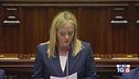 Meloni ha la fiducia Oggi tocca al Senato