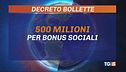 Quasi otto miliardi a famiglie e imprese