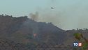Un Canadair precipita e si schianta sull'Etna