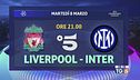 L'Inter cerca l'impresa in diretta su Canale5