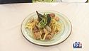Gusto di vino - Fettuccine con vongole e zucchine accompagnate da falanghina
