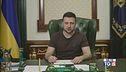 Le parole di Zelensky nella notte